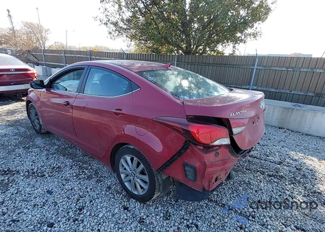 2015 Hyundai Elantra Se z USA, uszkodzony, nr VIN KMHDH4AE3FU225084